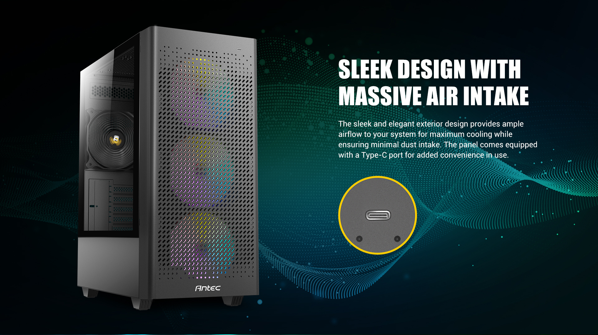 ANTEC NX Series NX500M Gaming Case